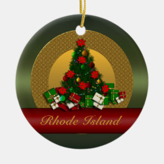 kerstboomversiering Rhode Island Keramisch Ornament