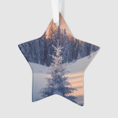 Kerstboomversiering, sterren ornament (voorkant)