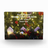 kerstboomversieringen fotoblokken (Voorkant)