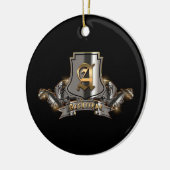 kerstboomversieringen keramisch ornament (Links)