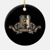 kerstboomversieringen keramisch ornament (Achterkant)