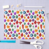 kerstboomversieringen tissuepapier (Craft)