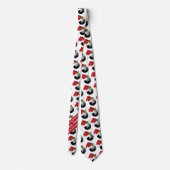 kerstboomvormig ontwerp stropdas (Achterkant)