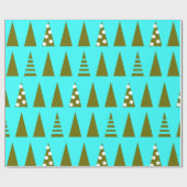 Kerstbos Cadeaupapier (Vlak)