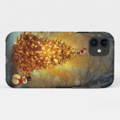 Kerstbos. Case-Mate iPhone Case (Achterkant (horizontaal))