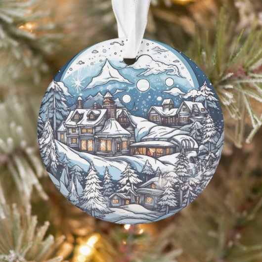Kerstbos Wonderland hangend ornament (Boom)
