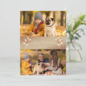 Kerstbotanisch Holly Thémed Photo-script (Staand voorkant)