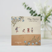 Kerstbotanische bells Holiday Foto (Staand voorkant)