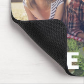 Kerstbotanische feestdag met feestdag muismat (Hoek)