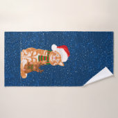 Kerstboten Badhanddoek (Badhanddoek)