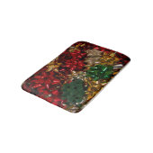 Kerstboten Colorful Festive Holiday Badmat (Gekanteld)
