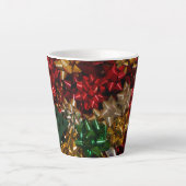 Kerstboten Colorful Festive Holiday Latte Mok (Voorkant)