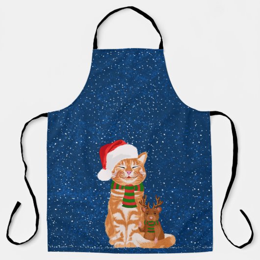 Kerstboten Schort (Voorkant)