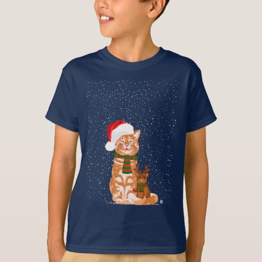 Kerstboten T-shirt (Voorkant)