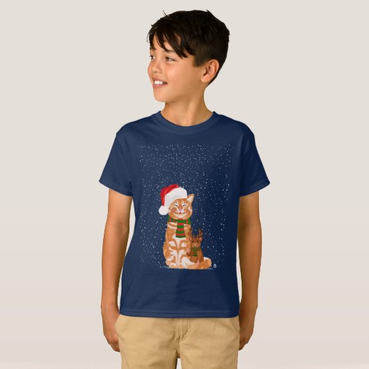 Kerstboten T-shirt (Voorkant volledig)