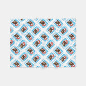 Kerstboykin-Spanjaard Fleece Deken (Voorkant (Horizontaal))