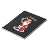 Kerstbrandweerman, Santa Winter Notitieblok (Gedraaid)