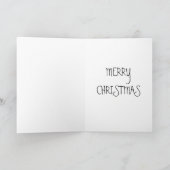 kerstbrein feestdagen kaart (Binnen)