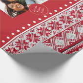 Kerstbreiwerk Cadeaupapier (Hoek)