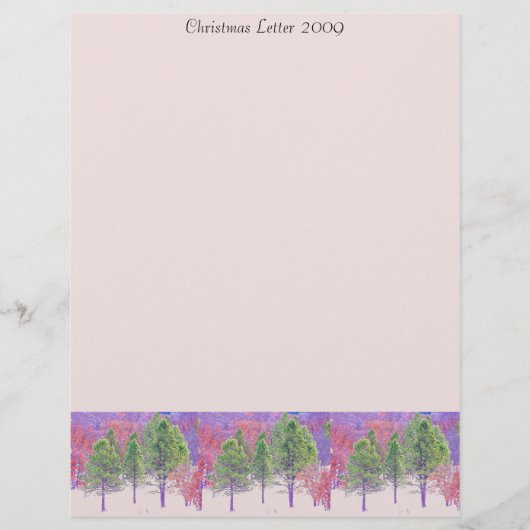 Kerstbrief 2009 Letterhead (Voorkant)