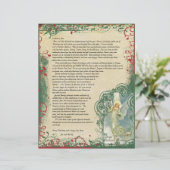  kerstbrief Angel (Staand voorkant)