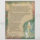  kerstbrief Angel (Voorkant)