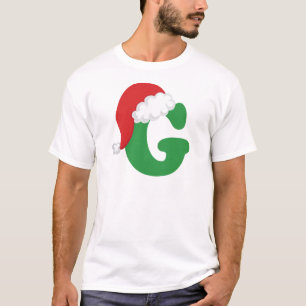 Kerstbrief G-alfabet T-shirt
