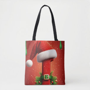 Kerstbrief I Met Kerstornamentstijl 🎄 Draagtas
