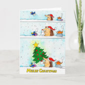 Kerstbrief kaart van Nicole Janes (Voorkant)