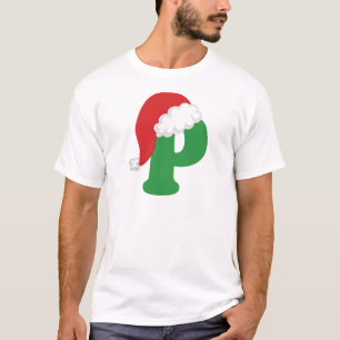 Kerstbrief P-alfabet T-shirt