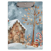 Kerstbriefboek Klembord (Voorkant)