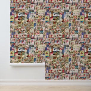  kerstBriefkaart Behang