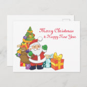 kerstBriefkaart Briefkaart (Voorkant / Achterkant)