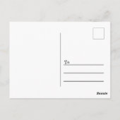 kerstBriefkaart Briefkaart (Achterkant)