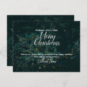 kerstBriefkaart Briefkaart (Voorkant / Achterkant)