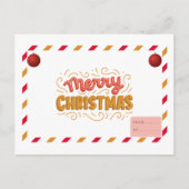 kerstbriefkaart briefkaart (Voorkant)