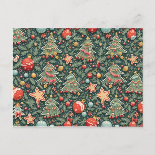 kerstbriefkaart briefkaart (Voorkant)