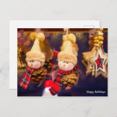 kerstbriefkaart briefkaart (Voorkant / Achterkant)