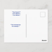 kerstBriefkaart Briefkaart (Achterkant)