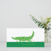 Kerstbriefkaart Feestdagenkaart (Staand voorkant)