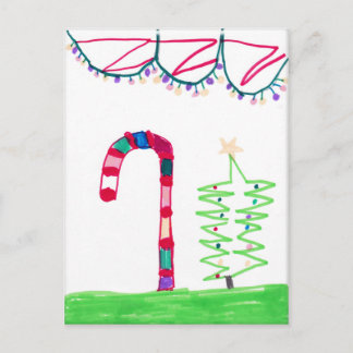 kerstBriefkaart Feestdagenkaart