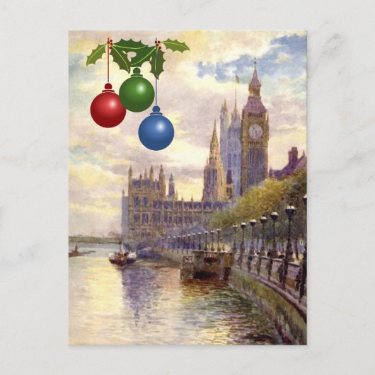 kerstBriefkaart Feestdagenkaart (Voorkant)