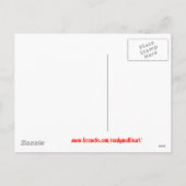 kerstBriefkaart Feestdagenkaart (Achterkant)
