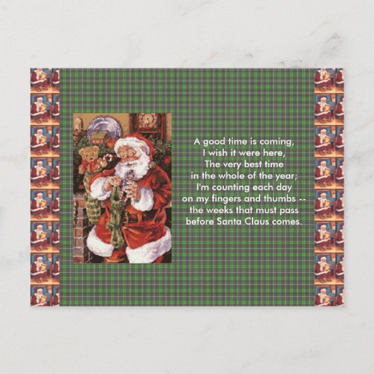 kerstBriefkaart Feestdagenkaart (Voorkant)