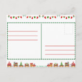 kerstBriefkaart Feestdagenkaart (Achterkant)