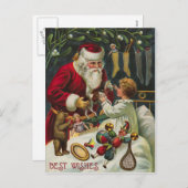  kerstBriefkaart Feestdagenkaart (Voorkant / Achterkant)