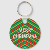 kerstbriefkaart sleutelhanger (Voorkant)