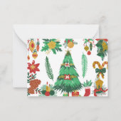 kerstBriefkaarten Notitiekaartje (Voorkant)