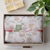 Kerstbrieven Tissuepapier (Geschenk)