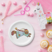 kerstbrood Angel Papieren Bordje (Feest)